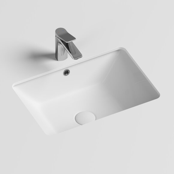 Ceramica Nova Умывальник прямоугольный встраиваемый под столешницу 550*400*175мм, Element арт. CN6045