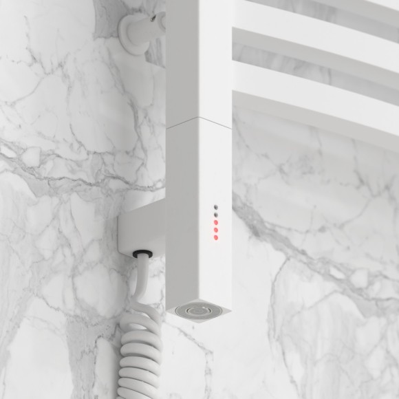 Электрический полотенцесушитель Аркус 3.0 800х500 МЭМ левый (матовый белый) Сунержа арт. 30-5704-8050 Электрический полотенцесушитель Аркус 3.0 800х500 МЭМ левый (матовый белый) Сунержа арт. 30-5704-8050