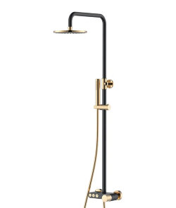 Boheme Стойка для душа black touch gold Stick арт. 128-BG.2 Boheme Стойка для душа black touch gold Stick арт. 128-BG.2