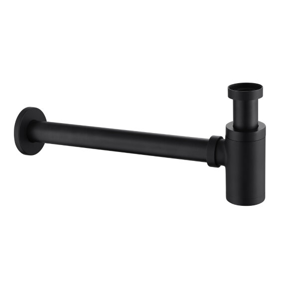 Abber Сифон для раковины, черный арт. AF0030B