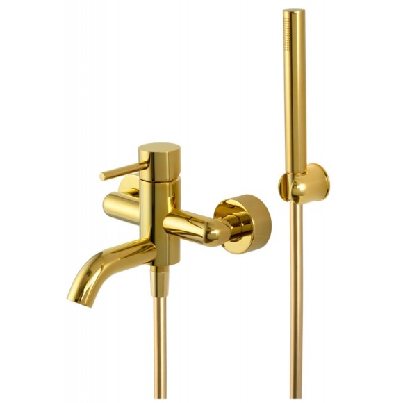 Remer Смеситель для ванны X STYLE X02DO цвет: золото глянцевое Remer Смеситель для ванны X STYLE X02DO цвет: золото глянцевое