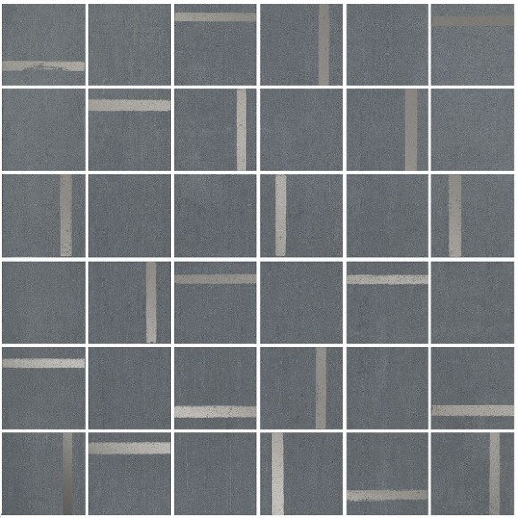 Вставка Гварди 30x30см, 2 мозаичный синий матовый обрезной Kerama Marazzi арт. SG640220\MM