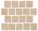 Italon Керамогранит X2 Magnesio Blocks 26.3x33, под мозаику Materia x2 - 620110000061