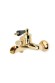 Boheme смеситель для ванны gold с черным swarovski, Vogue арт. 213-BSW