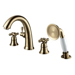 Смеситель встраиваемый для ванны Lemark Vintage, бронза арт. LM2841B Смеситель встраиваемый для ванны Lemark Vintage, бронза арт. LM2841B