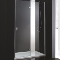 Cezares Душевая дверь в нишу BERGAMO Хром - BERGAMO-W-B-12-100-C-Cr-L