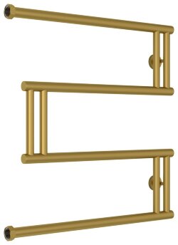 Водяной полотенцесушитель High-Tech+ model "M" 600х600 (матовое золото) Сунержа арт. 032-4050-6060 Водяной полотенцесушитель High-Tech+ model "M" 600х600 (матовое золото) Сунержа арт. 032-4050-6060