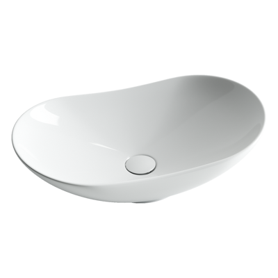 Ceramica Nova Раковина накладная овальная (белый) Element арт. CN6015