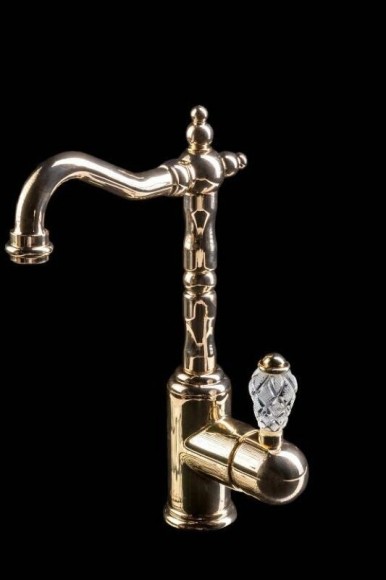 Boheme Смеситель для раковины бронза Crystal арт. 282-CRST