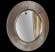 Boheme зеркало shine silver glossy с подсветкой d82, Neoart арт. 528-SL light