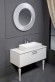 Boheme зеркало shine silver glossy с подсветкой d82, Neoart арт. 528-SL light