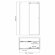 WasserKRAFT Обратная панель vils 56r06-rp80 200x80