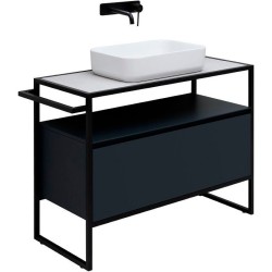 Allen Brau Тумба под раковину Priority, антрацит матовый - 1.31003.AM