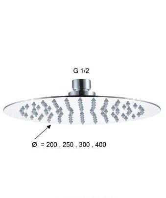 Remer Душевая головка 200*200 мм 357UFM20, цвет: хром Remer Душевая головка 200*200 мм 357UFM20, цвет: хром