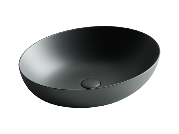 Ceramica Nova Раковина накладная овальная (темный антрацит матовый) Element арт. CN6017MDH