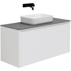 Allen Brau Тумба под раковину Fantasy, белый матовый - 1.11006.WM