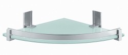 Gedy Стеклянная полукруглая 1-уровневая полка с бортиком (26х26хh5,8), хром арт. CD80(38) Gedy Стеклянная полукруглая 1-уровневая полка с бортиком (26х26хh5,8), хром арт. CD80(38)