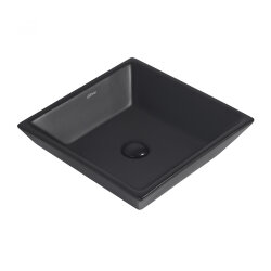 Abber Раковина накладная 420x420мм Rechteck, черный арт. AC2214MB