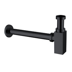 Abber Сифон для раковины, черный арт. AF0031B