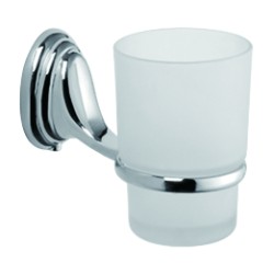 Держатель стакана матовое стекло, Haiba, хром арт. HB1506 Держатель стакана матовое стекло, Haiba, хром арт. HB1506