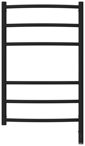 Электрический полотенцесушитель Галант 3.0 800х500 МЭМ правый (матовый чёрный) Сунержа арт. 31-5801-8050