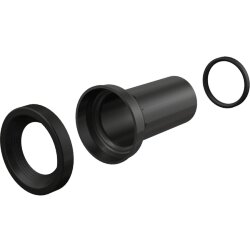 Alcaplast Выпускной патрубок для унитаза, черный арт. M902