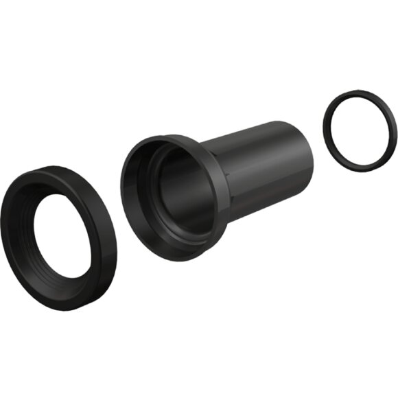 Alcaplast Выпускной патрубок для унитаза, черный арт. M902