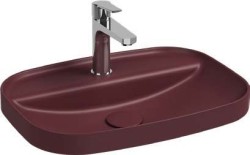 Allen Brau Раковина накладная 55x40 Fantasy, бордо - 4.11034.BD