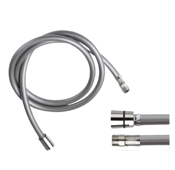 Remer Шланг для душа 150 см. 332MT1512150, цвет: серый