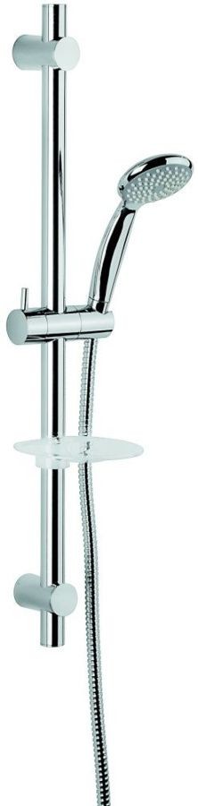 Emmevi душевой комплект: штангалейка, шланг, мыльница, хром арт. C02670CR Emmevi душевой комплект: штангалейка, шланг, мыльница, хром арт. C02670CR
