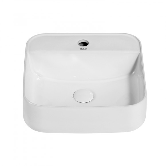 Abber Раковина накладная 390x390мм Rechteck, белый арт. AC2215