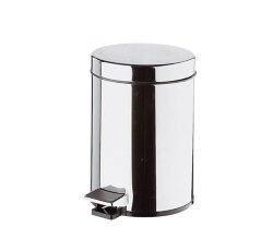 Remer Ведро для мусора 5 литра Universal RB502CR цвет: хром