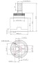 Картридж стандарт. низкий 40 мм Esko, черный арт. CRT 40 LOW