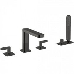 Webert смеситель на борт ванны, Living, LV730401560 цвет: черный Webert смеситель на борт ванны, Living, LV730401560 цвет: черный