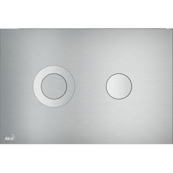 Alcaplast Клавиша смыва матовый металл Flat Alunox арт. TURN Alcaplast Клавиша смыва матовый металл Flat Alunox арт. TURN