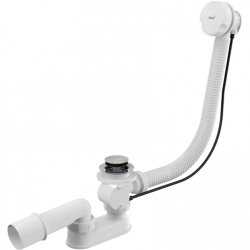 Alcaplast Слив-перелив полуавтомат, белый арт. A51B-80