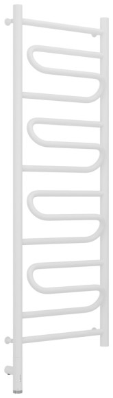 Электрический полотенцесушитель Элегия 3.0 1200х400 МЭМ левый (матовый белый) Сунержа арт. 30-5818-1240