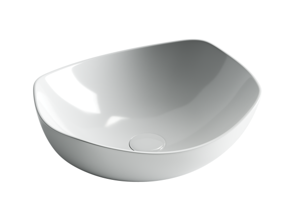 Ceramica Nova Раковина накладная овальная (белый) Element арт. CN5017