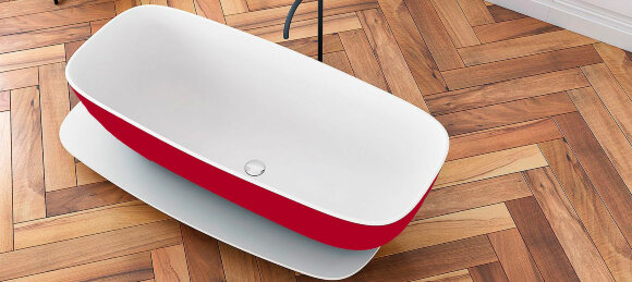 Kolpa-San Ванна MILO BATHTUB-FS 174X75 V.RED&WHITE арт. 592460