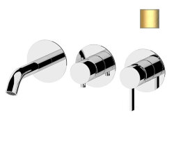 Remer Смесителей для ванны и душа Metrica MC54D3PBG скрытого монтажа, золото матовый Remer Смесителей для ванны и душа Metrica MC54D3PBG скрытого монтажа, золото матовый