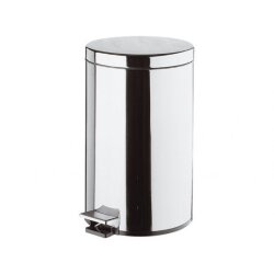 Remer Ведро для мусора 12 литра Universal RB503CR цвет: хром