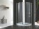 Cezares Душевой уголок ELENA Хром - ELENA-W-RH-1-120/90-C-Cr-R