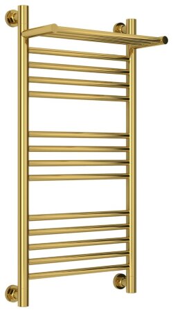 Водяной полотенцесушитель Богема с полкой+ 800х400 (золото) Сунержа арт. 03-0223-8040 Водяной полотенцесушитель Богема с полкой+ 800х400 (золото) Сунержа арт. 03-0223-8040