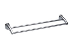 Держатель для полотенец двойной 600 мм, Haiba, хром арт. HB1509 Держатель для полотенец двойной 600 мм, Haiba, хром арт. HB1509