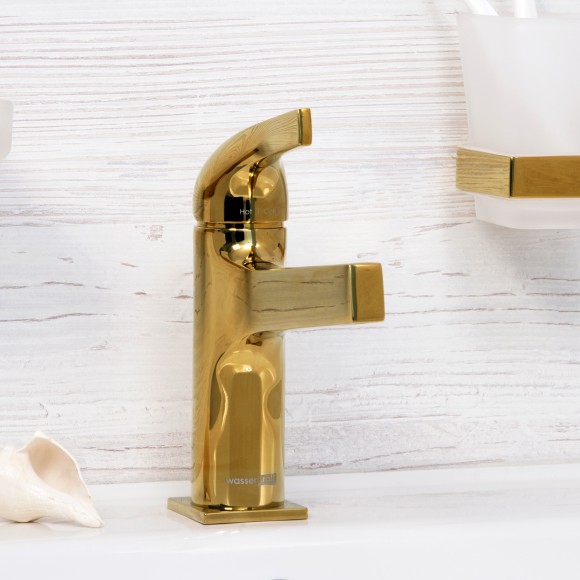 WasserKRAFT Смеситель для биде sauer 7103 цвет: золото