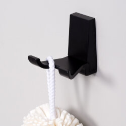 WasserKRAFT Крючок двойной abens k-3223d цвет: черный