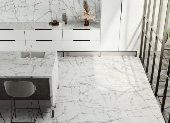 Керамогранит Invisible White Lux 120x278 Charme deluxe, Italon под мрамор - 600180000006 Керамогранит Invisible White Lux 120x278 Charme deluxe, Italon под мрамор - 600180000006