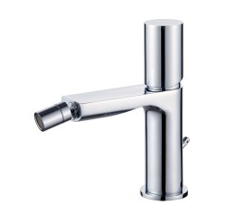 AQG Однорычажный смеситель для биде без донного клапана, Tube, хром арт. 01TUB200CR AQG Однорычажный смеситель для биде без донного клапана, Tube, хром арт. 01TUB200CR