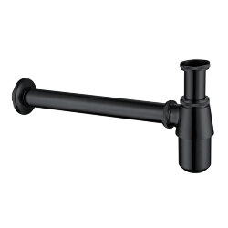 Abber Сифон для раковины, черный арт. AF0032B