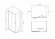 Abber Душевой уголок 1800x800мм Schwarzer Diamant, черный арт. AG30180B-S80B